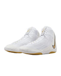 Nike Inflict 4 wrestling shoes White and Gold