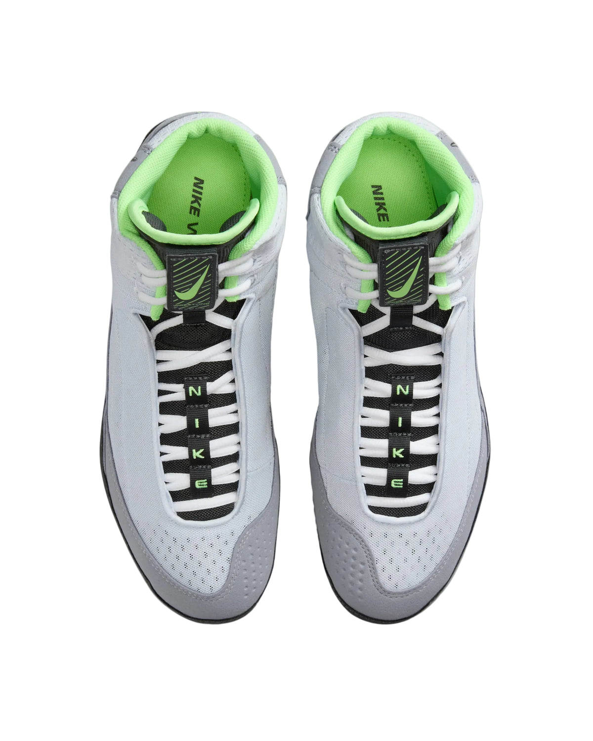 Nike Inflict 4 wrestling shoes Grey and Green