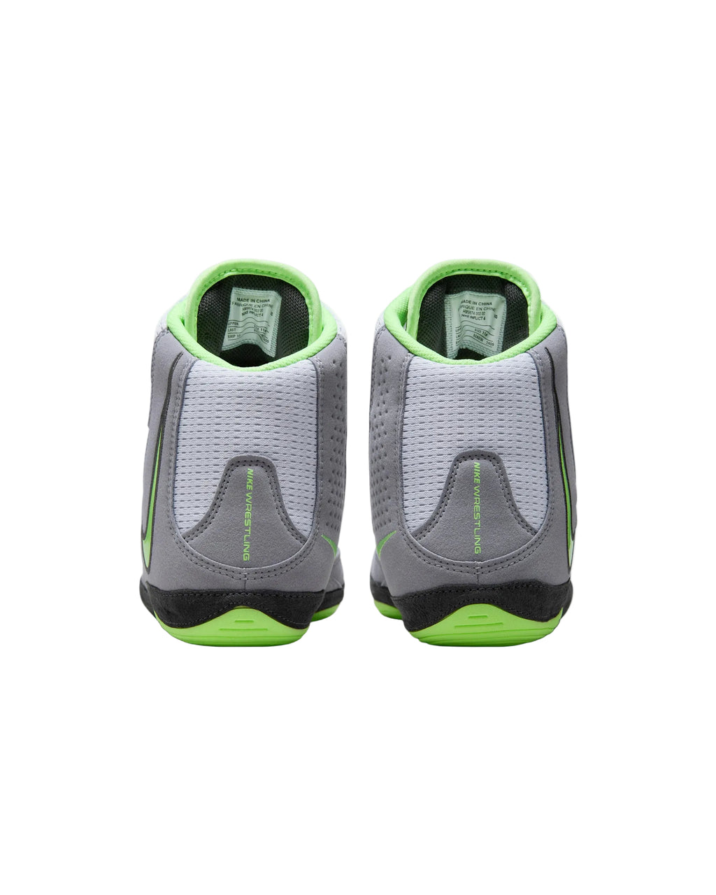 Nike Inflict 4 wrestling shoes Grey and Green
