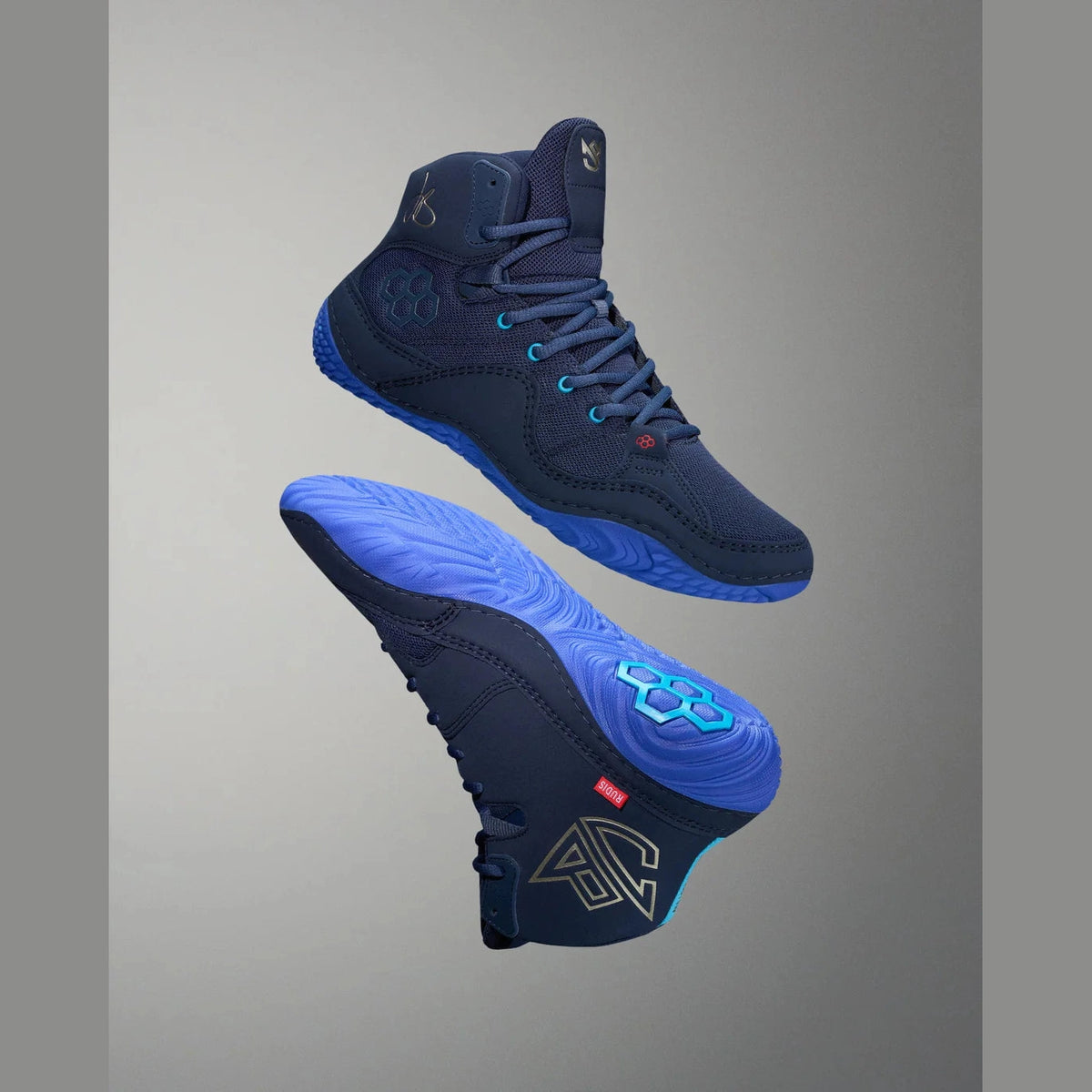RUDIS: JB1 Adult Wrestling Shoes - Electric Blue