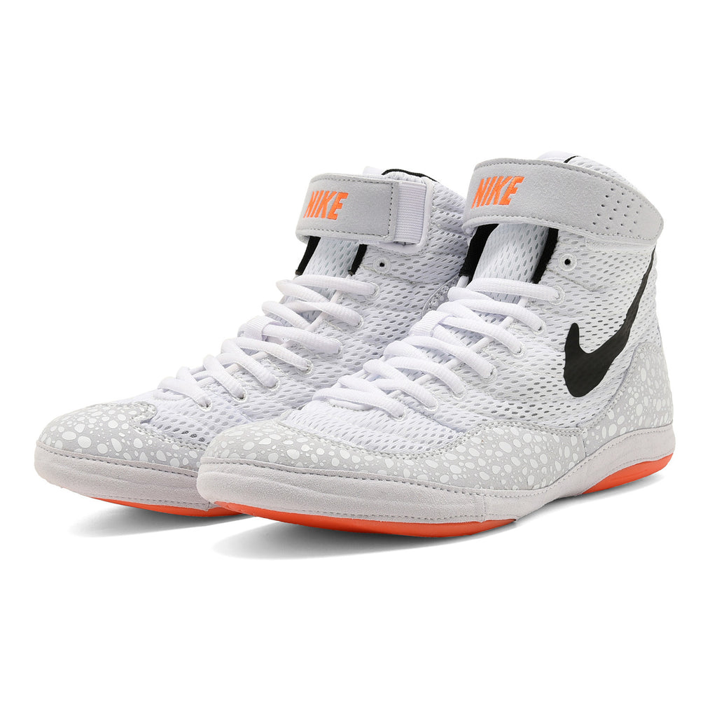Nike Inflict 4 wrestling shoes Grey and Orange