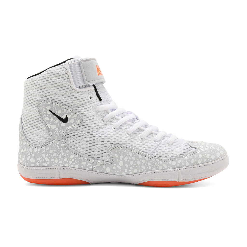 Nike Inflict 4 wrestling shoes Grey and Orange