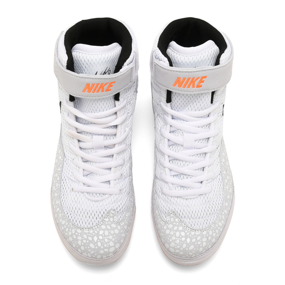 Nike Inflict 4 wrestling shoes Grey and Orange